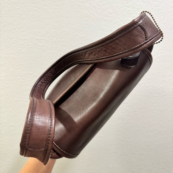 Vintage Coach Mahogany Ergo Flap Large 9029 - Picture 7 of 11